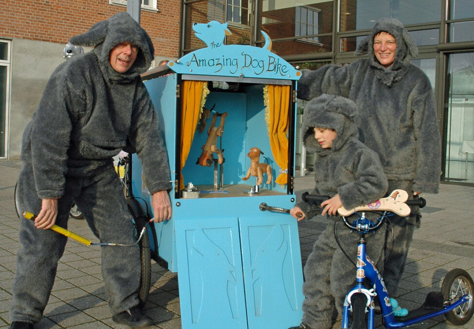 The Amazing Dog Bike goes to Mablethorpe